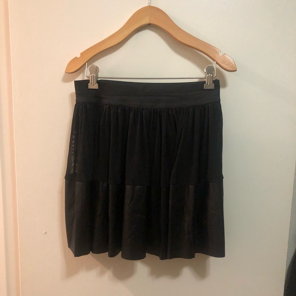 Hot Topic See You Monday Black Skirt